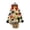 Multicolor, variant on 2026 Christmas Home Party Decoration Flocked Wintery Mini Tabletop Christmas Tree Before Lit Small Xmas Tree With Velvet Balls Ornaments Desktop Christmas Decor Christmas Celebration Party