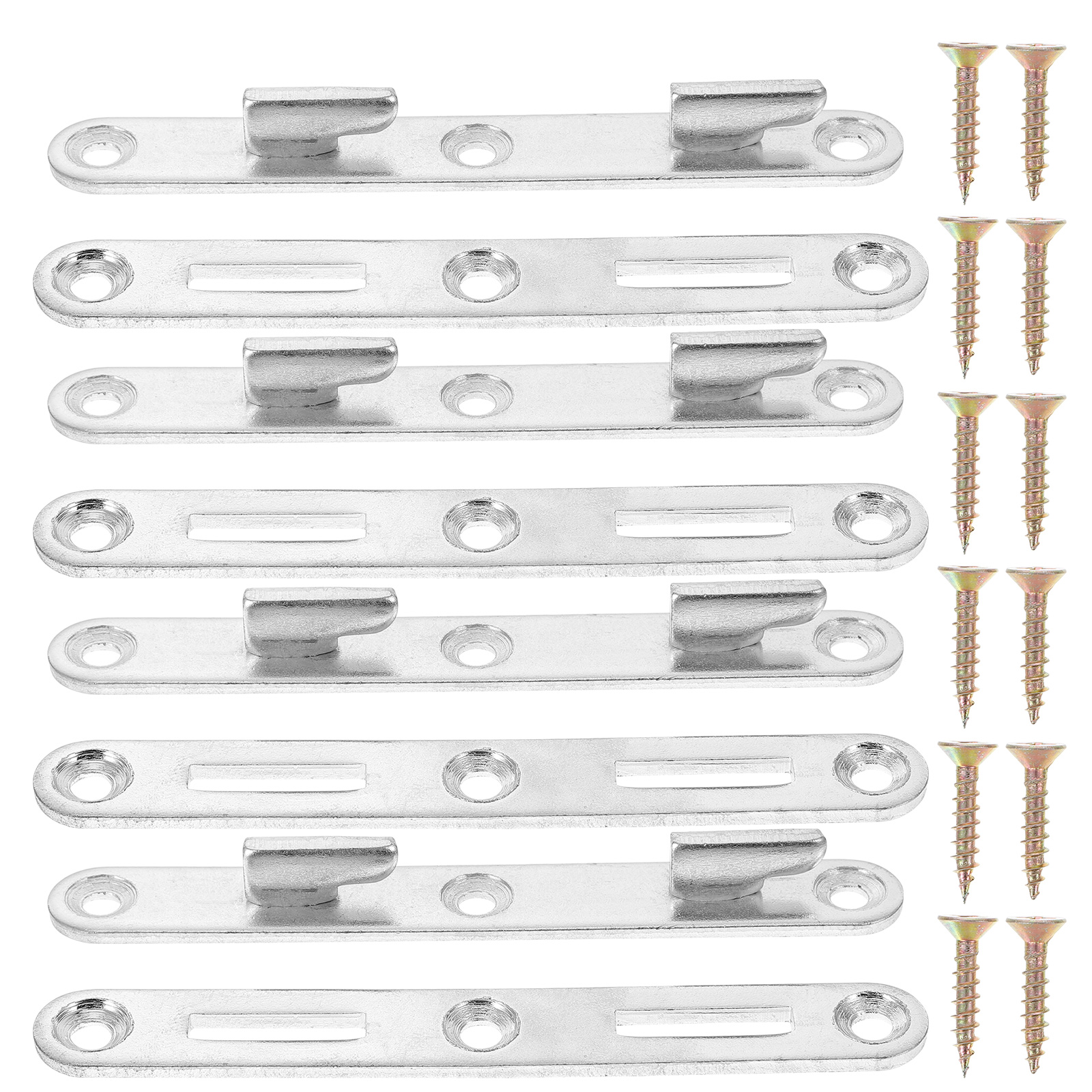 Bed Rail Brackets Fittings Frame Wood Furniture Brackets Hook Connectinghardwares Support Mounting Footboard Headboard - image 4 of 6