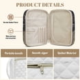 thumbnail image 6 of Pzuqiu US Flag Cross Bible Case for Girls Vintage Bible Protector with Multi-Pockets Soft Functional Bibles Bag Journal Case Large Quilted Bibles Cover Perfect Gift for Women, 6 of 7