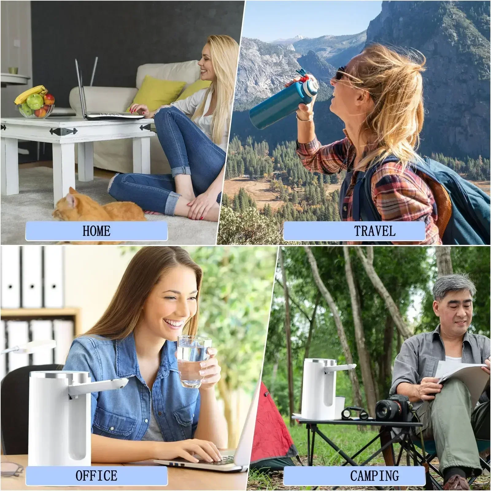 Portable Intelligent Quantitative Foldable Electric Automatic Water Dispenser