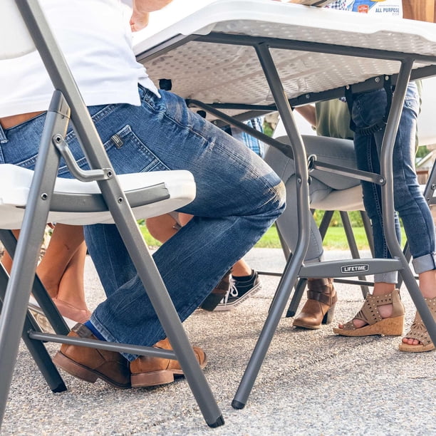 6ft Fold-In-Half Table | Display tables for furniture retail