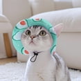 thumbnail image 4 of Bucket Hats For Dogs Summer Round Brim Pet Hat With Ear Holes & Neck Strap Adjustable Outdoor Climbing Sun Visor Hat Sunshade Strangulation Cap For Small Medium Cats Dogs K Pet Hats Gift For Pet L, 4 of 4