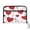 Red Hearts with Musical Notes, variant on Accordion File Organizer with Zip Closure 13 Pockets Expanding File Folder Letter A4 Paper Document Organizer for Home Office Whimsical Heart-shaped Tree