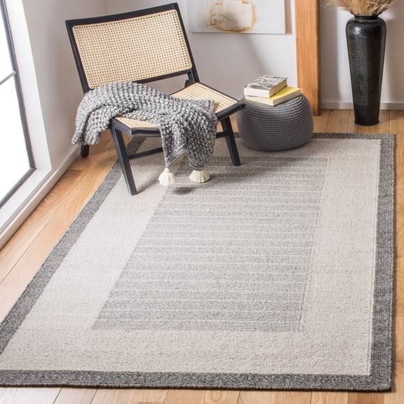 Safavieh Kilim Darian Geometric Reversible Area Rug, Ivory/Gray, 5' x 8'