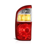VIPMOTOZ Red Lens OE-Style Tail Light Lamp Assembly For 2004-2006 Toyota Tundra Pickup Truck Double Cab Model