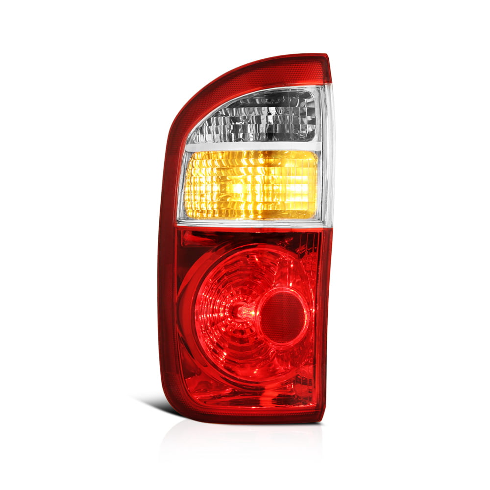 VIPMOTOZ Red Lens OE-Style Tail Light Lamp Assembly For 2004-2006 Toyota Tundra Pickup Truck 2006 Toyota Tundra Tail Light Bulb Replacement