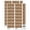 Brown, variant on Faxed Emailed Document Fill-in Sticker Set - Yellow - Matte Finish - 1.25" Mini
