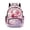 Axolotl with Strawberry, variant on US Flag & Deer Students Rucksack with Multi-Pockets Lightweight School Bag, Large Capacity 17 Inch Book Bag for Travel Camping Picnic