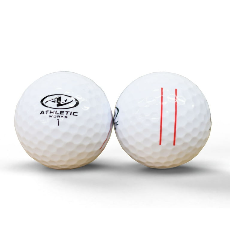 Athletic Works Distance Golf Balls 48-Pack 2-Piece High