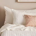 thumbnail image 2 of Bouclair Housse de Couette Blanche Landie Grand Lit, 2 of 4