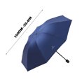 thumbnail image 2 of SPOORYYO Automatic Three Fold Eight Rib Umbrella with Black Glue for Sun and Rain Protection - Windproof, Durable, and Quick-Drying - Ideal for Travel and Daily Use, Opens/Closes with One Button, 2 of 9