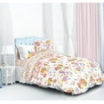 thumbnail image 2 of Sanrio Hello Kitty Floral Grace 5 Piece Twin Size Comforter Set with Shams, 2 of 4