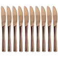 thumbnail image 2 of Rose Gold Dinnerware Set Party Supplies - Rose Gold Paper Plates/Tableware/Cutter/Fork/Spoon/Cutlery Disposable Dinnerware Sets for Birthday Thanksgiving Christmas, 2 of 8