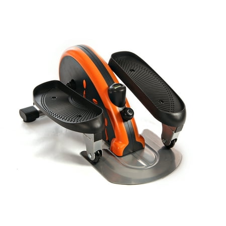Stamina InMotion E-1000 Mini Elliptical Trainer, Adjustable Tension Resistance, 250 lb. Weight Limit, Orange