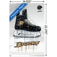 thumbnail image 3 of NHL Anaheim Ducks - Drip Skate 21 Wall Poster, 14.725" x 22.375", 3 of 6