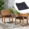 thumbnail image 2 of Noothes Outdoor Chair Cushion Covers Waterproof Outdoor Rattan Seat Covers Washable Fade Resistant With Ties And Zipper Outdoor Cushion Covers, 2 of 9