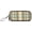 A Flawless Pale Check Pattern, variant on Iauyy Durable Pencil Bag with Three Compartments – Large Capacity Organizer for School Office Travel, Atmosphere Of Autumn Leaves