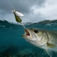 thumbnail image 3 of Bookk 5 Of Rotating Sequined Double Hook Hard Metal Jerkbait Metal, 3 of 5