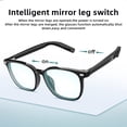 thumbnail image 3 of Gafas inteligentes Tulbeys G05 Open Ear Anti-Luz Azul Bluetooth, 3 of 9