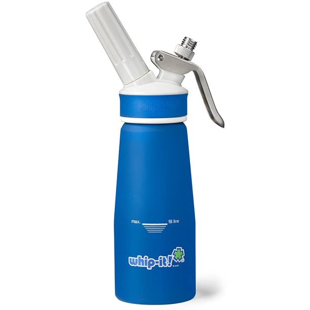 Whip It Pro 36r Whipped Cream Dispenser 1 4 L Rubber Coated Blue Walmart Com Walmart Com
