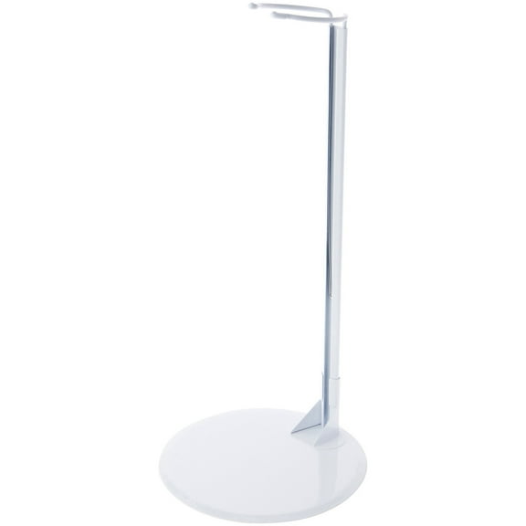 Bard's 799XW White Adjustable Doll Stand, fits 32 to 48 inch Dolls, waist width adjusts from 3 to 4.25 inches