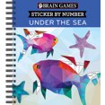 thumbnail image 1 of Brain Games - Sticker by Number: Under the Sea - 2 Books in 1 (42 Images to Sticker) (Brain Games - Sticker by Number), 1 of 1