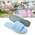 thumbnail image 6 of LORDFON Open Toe Womens Slippers Slip-On House Slippers with Memory Foam, 6 of 7