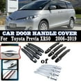 thumbnail image 2 of For Toyota Previa Tarago Estima Aeras XR50 2006~2019 Car Door Handle Covers Exterior Scratch Protective Decor, 2 of 7