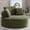 Green, variant on 53'' Oversized Round Chaise Lounge Chair Indoor,Upholstered Corduroy Deep Seat Cloud Circle Sofa Chair,Modern Fluffy Comfy Floor Reading Armchair for Living Room,Bedroom,No Assembly Required,Black