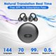 thumbnail image 2 of Auriculares de traducción Yukee AI Real Time 144 idiomas Bluetooth, 2 of 7