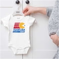 thumbnail image 5 of PACMAN Video Arcade Game Team USA Romper Boys or Girls Infant Baby Brisco Brands NB, 5 of 6