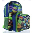 thumbnail image 3 of Backpack - TMNT - Tough Turtles w/ Lunch 16" Bag New 055010, 3 of 4