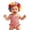 Watermelon Red, variant on Xijirk Baby Girls' Striped One-Piece Swimsuit Ruffle Hem Design for Summer Beach,9-12 Months