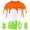 Orange, variant on TGPMGRZ Ice Cream Swim Shirts for Boys Long Sleeve Rash Guard UPF 50 Swimwear Tops Summer Beach Orange 9-10 Years