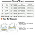 thumbnail image 2 of Bigersell 2 Pack Bras for Women Plus Size Full-Coverage Wireless Bras Ladies Push up Bras No Underwire Female Full Figure Padded Bra Style-D44, Comfortable Soft Wire-Free Bras S-1-Beige 46B, 2 of 8