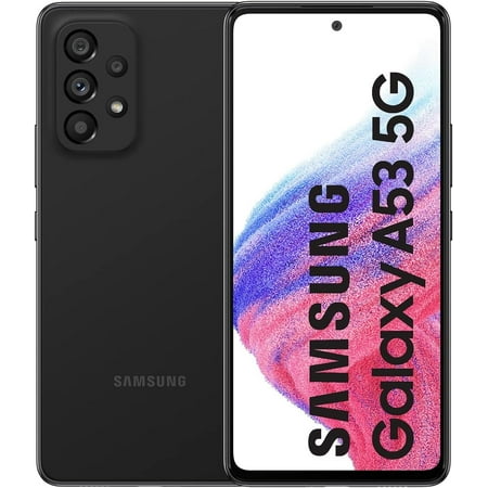 Pre-Owned Samsung Galaxy A53 Factory Unlocked 5G 128GB Black (LCD SHADOW) (Refurbished: Good)