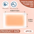 thumbnail image 2 of RAGUPEL 10Pcs Invisible Tattoo Cover Up Patch,Ultra-Thin Breathable Scar Tape,Waterproof Sweatproof Body Skin Makeup Sticker Concealer Pad for Tattoo,Scar,Birthmarks (Skin Color,4.72 X 3.38 Inch), 2 of 7