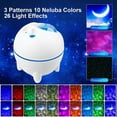thumbnail image 2 of Boriyuan LED Galaxy Projector Lamp Starry Sky Night Light, Ocean Moon Star Speaker Remote, 2 of 10