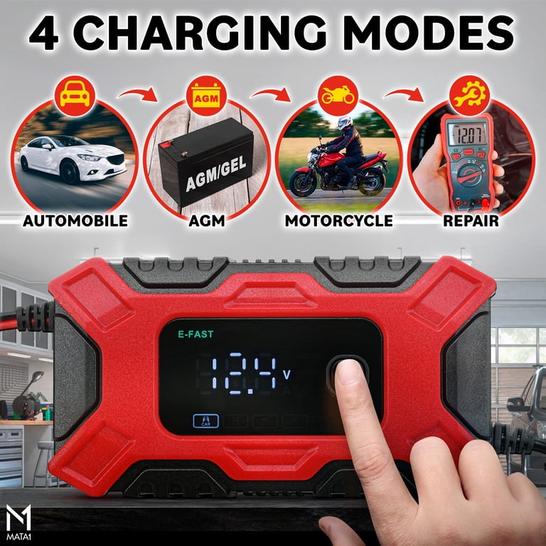 Mata1 6-Amp Smart Trickle Charger & Maintainer, 12V photo 5