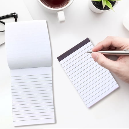 DUOYOU Pocket Notebook Small Notepad With Lined Pages and Sturdy Hard Cardboard Back Compact Mini Notebook for Home Office Travel Lists and Notes