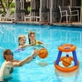 thumbnail image 3 of Outdoor Toys Basketball Stand Set for Pool Games Inflatable Water Basketball Hoop for Competitive - Summer Activity, 3 of 4