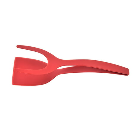 

RED Egg Shovel Pancake Shovel Two In One Pancake Omelet Clip Nylon Omelette Flip Shovel Kitchen Shovel