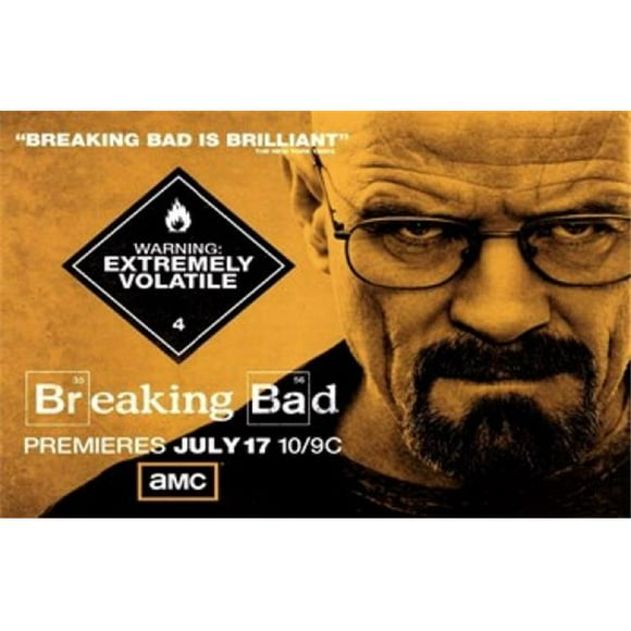 Posterazzi MOVIB35804 Breaking Bad Movie Poster - 17 x 11 in.