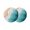 bronze, variant on Blue Geometric Beach Round 15 Inch Placemats Set of 8, Ombre Waves Moire Abstract Art HeatResistant Non Slip Place Mats for Dining Table, Wipeable Braided Kitchen Table Mats for Housewarming