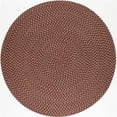 thumbnail image 1 of Rhody Rug CD46R120X120 10 ft. Camden Garnet Tweed Round Rug, 1 of 1