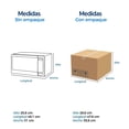 thumbnail image 4 of Horno de Microondas Winia 0.7 Pies Cúbicos Silver Espejo, 4 of 4