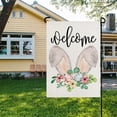 thumbnail image 3 of Aunavey Festive Easter Linen Garden Flag for Outdoor Yard Garden, 3 of 9