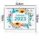 thumbnail image 2 of Calendario de escritorio 2023, Calendario de decoración de escritorio de oficina simple, pequeño y fresco, Calendario de pie 2023, 2 of 6