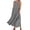 Dark Gray, variant on Womens Summer Sundress Boho Casual Tank Dresses with Pockets Cotton Linen Sleeveless Tiered Swing A Line Beach Dress