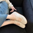 thumbnail image 6 of CHICVOMEY Women's Ballet Flats Slip-On Mary Jane Shoes with Breathable Comfortable Inner Non-Slip Sole Casual Walking Shoes for Women, 6 of 8